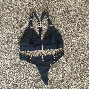 Honey Birdette Samantha Black Set
